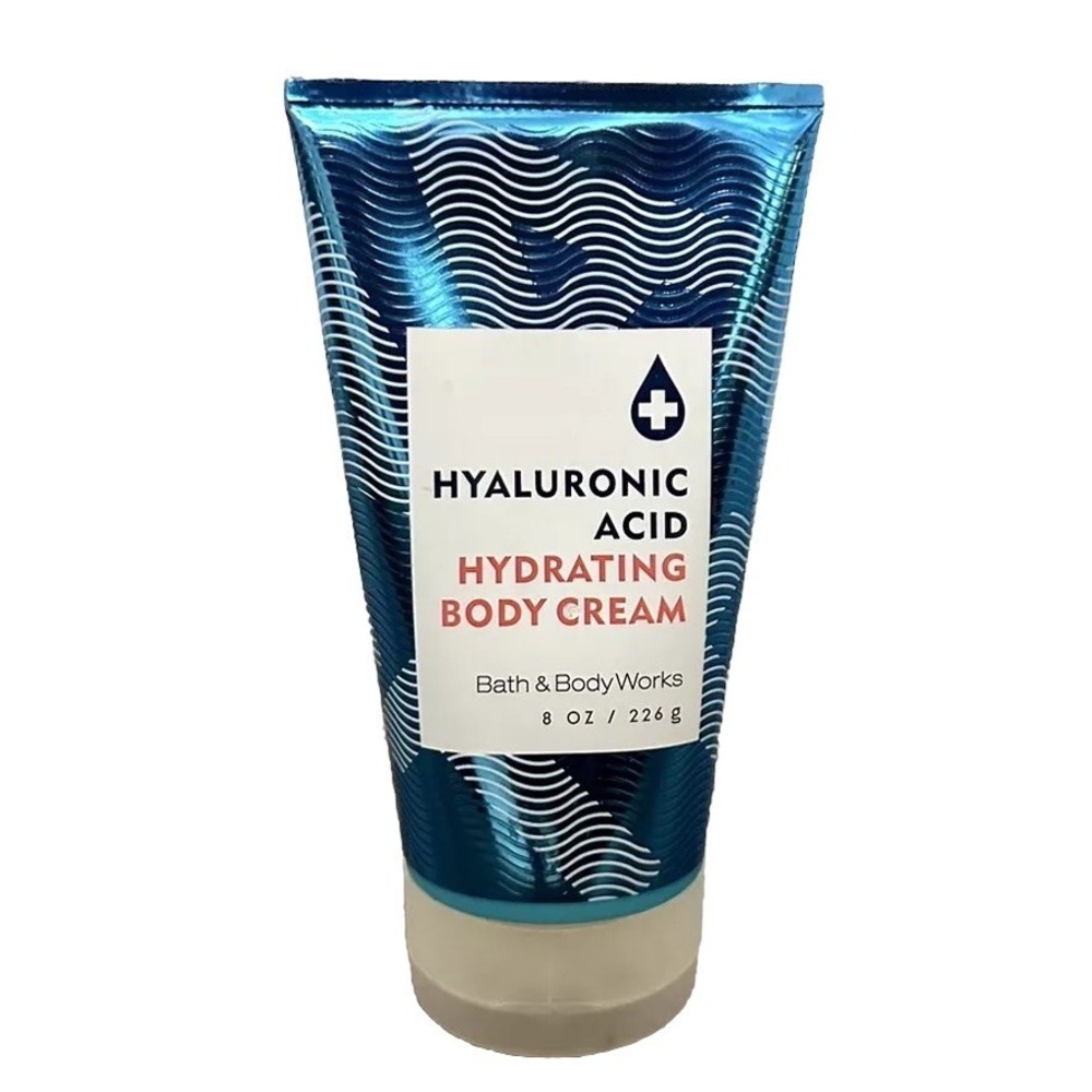 Bath & Body Works Hyaluronic Acid Hydrating Body Cream Skin Care, 8 Fl oz‎
